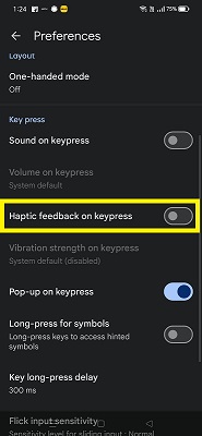 How to Turn Off Keyboard Vibration on Android