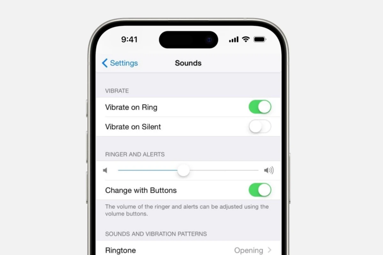 Change Vibration on iPhone