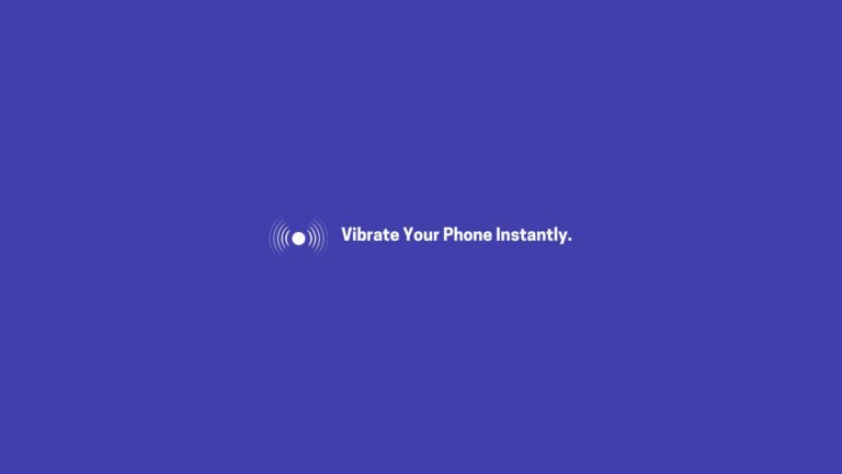 Vibrate My Phone For 5 Minutes